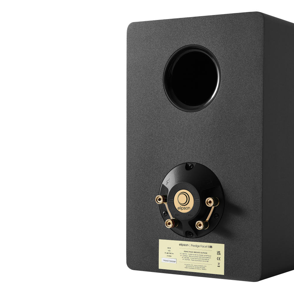 Prestige Facet II 8B Black Matt/Gold