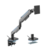 Monitor Mounts - Suporte de Secretária Gaming RGB Full-Motion para Monitor 17