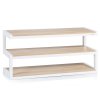 AV Furniture - Esse AV - White / Oak