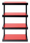 Hi-Fi Furniture - Esse HiFi - Black Satin/Red