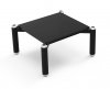 Hi-Fi Furniture - Spider 3 - Black / Black Glass